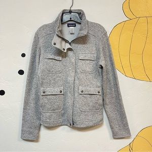 Patagonia Zip Up Sweater Size Medium